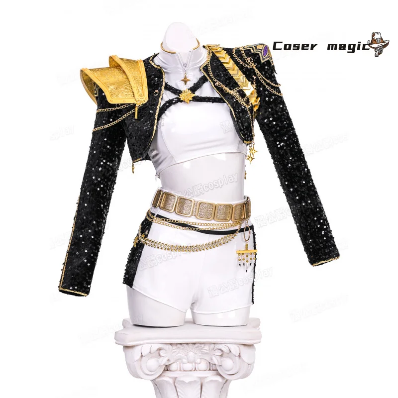 アニメ KPop 悪魔ハンターるみコスプレ衣装制服ハロウィンカーニバルパーティークリスマス演劇役割服服