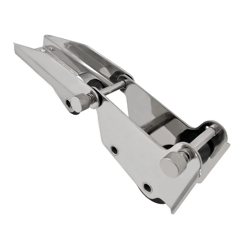 Stainless Steel Folding Bracket Anchor Roller Placement Rack Yacht Marine Hardware Fittings