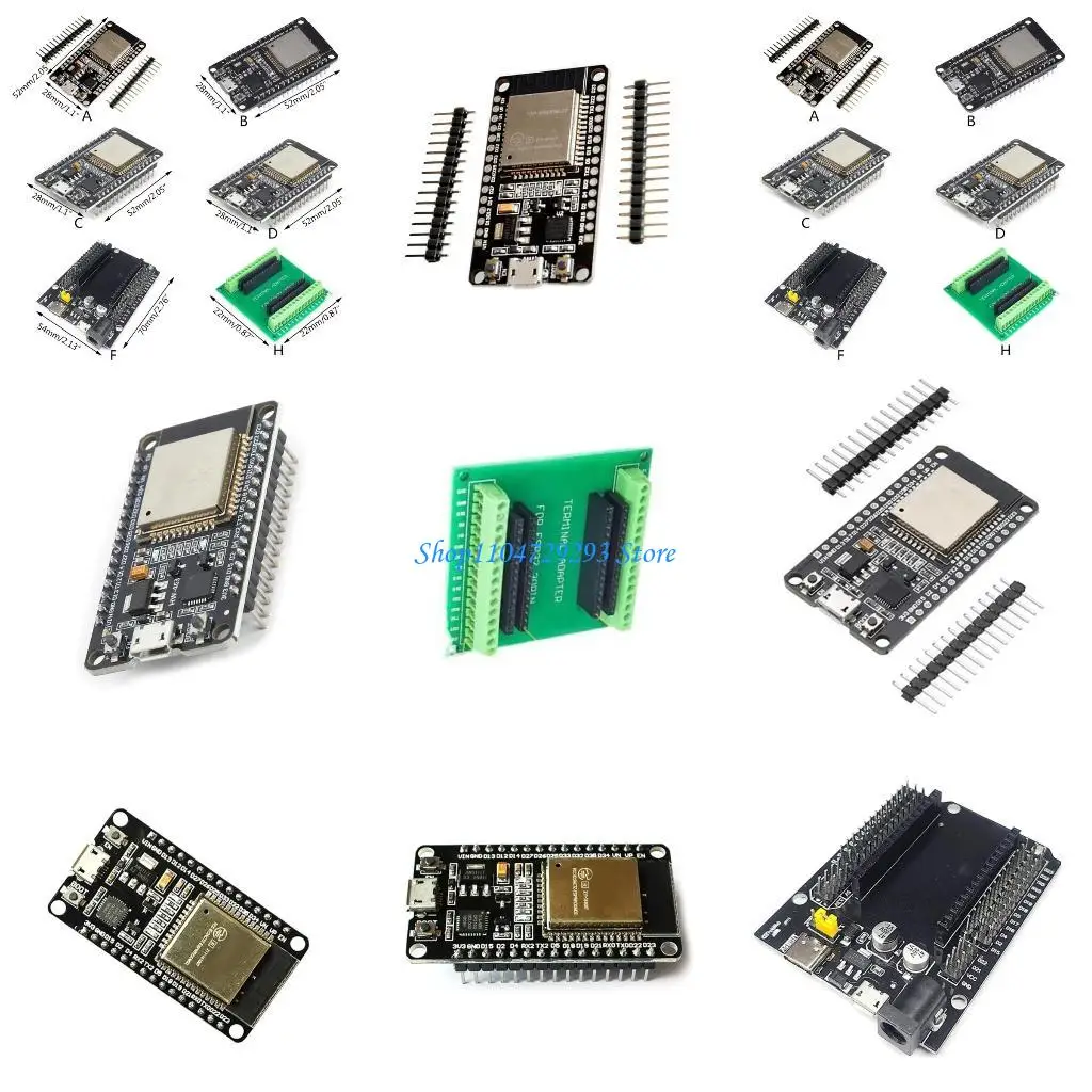 

Y2GD ESP32 Development Board TypeC USB WiFi+Bluetooth-compatible Low Power DualCore ESPWROOM32 Board