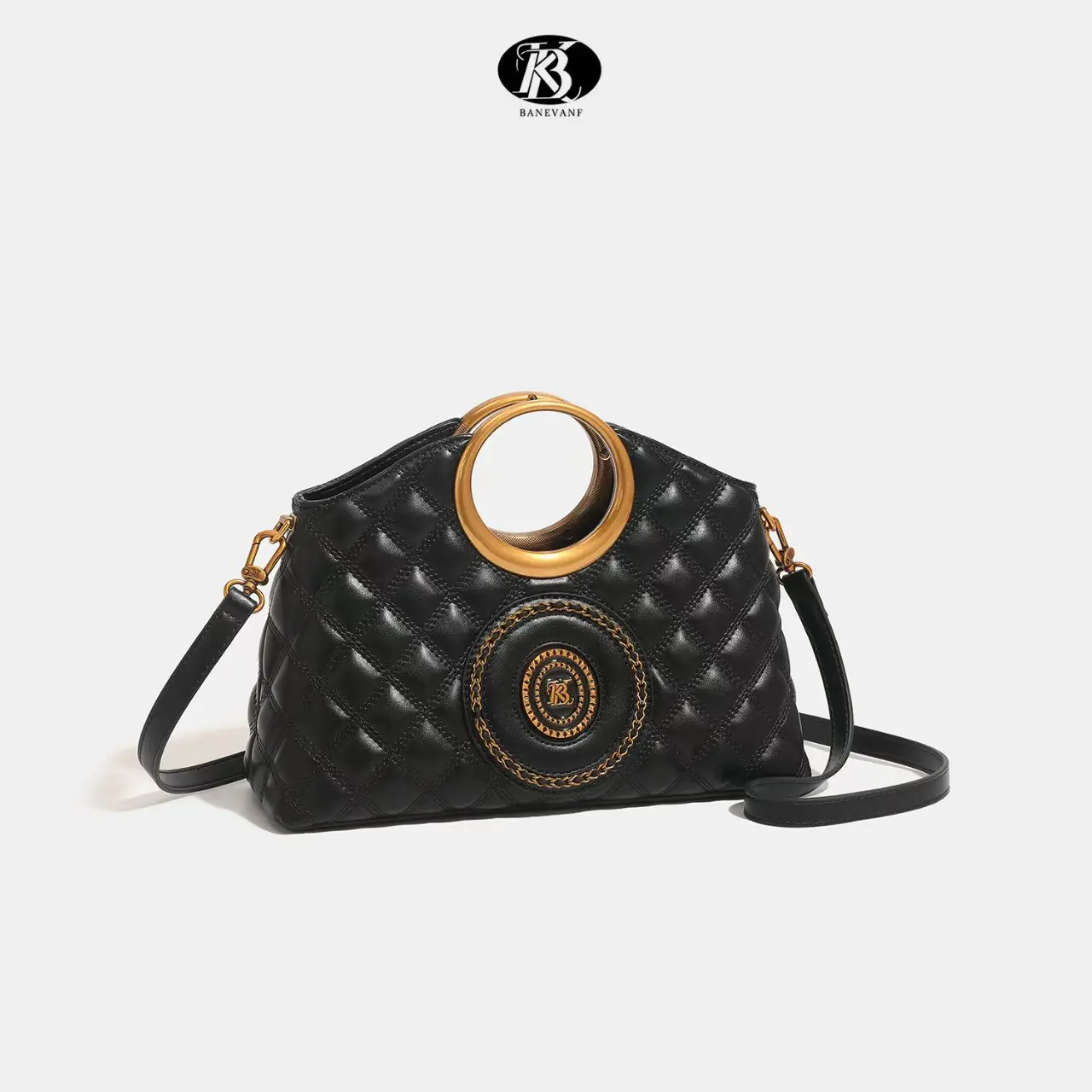 KB Marken-Damenhandtasche 2026 Neue Hochwertige Designer-Diamantförmige Ketten-Tragetasche, Modische Damen-Umhängetasche – Detail 6