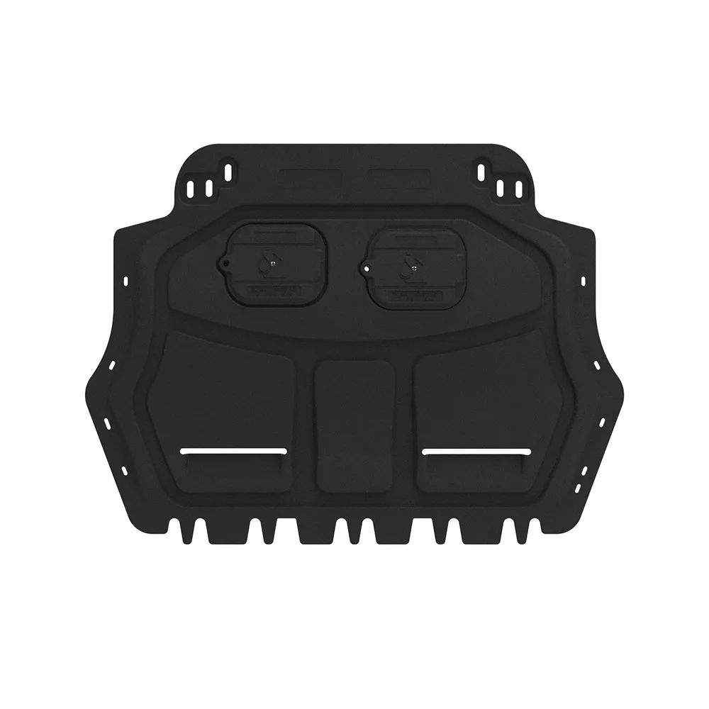 غطاء المحرك الأمامي تحت VW Passat 2013-2018 1.4T 2.0T لوحة حماية لوحة التزلج لوحة حماية محرك السيارة واقيات الطين #5