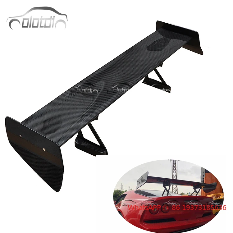 

GT Carbon Fiber Rear Trunk Wing Lip Spoiler Compatible with 2015 Lotus Exige S Olotdi Stylish Car Accessory