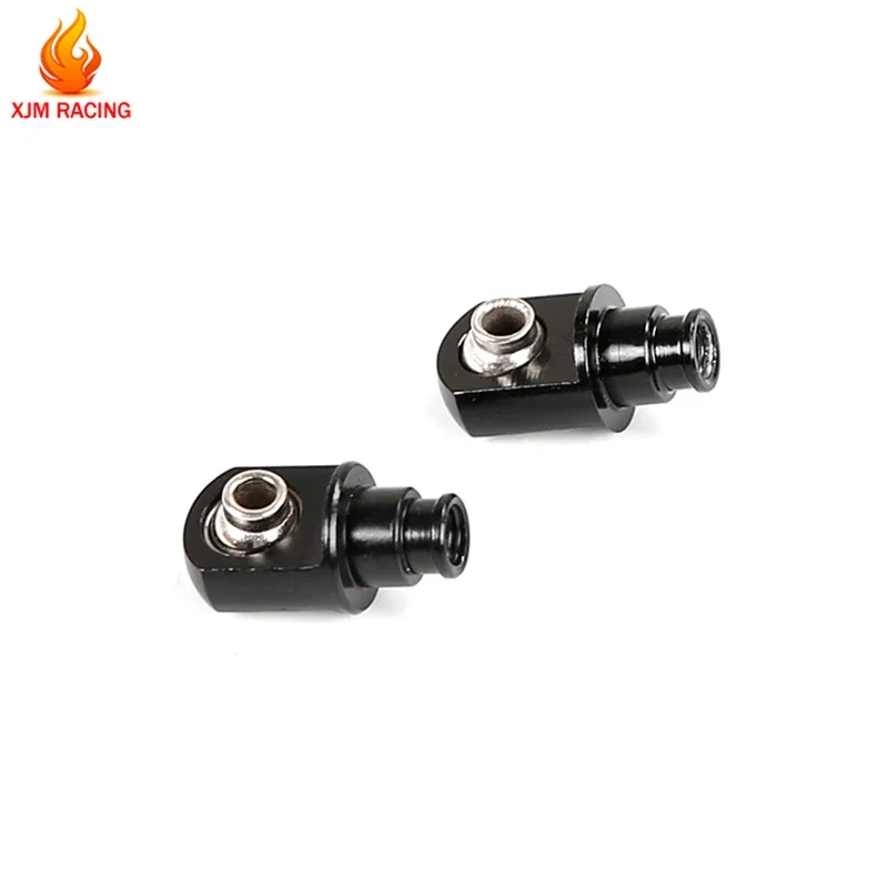 CNC Metal 8MM Amortyzator Pręt Głowica Kulowa Klamra Górny lub Dolny Zestaw do 1/5 HPI ROFUN BAHA ROVAN KM BAJA 5B 5T 5SC Rc Części samochodowe