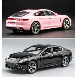 1:32 ręcznie robiony metalowy Model samochód symulacyjny Porsche Panamera do modelu samochodu samochód symulacyjny Model pojazdu zabawka dla chłopca samochodzik dla dzieci