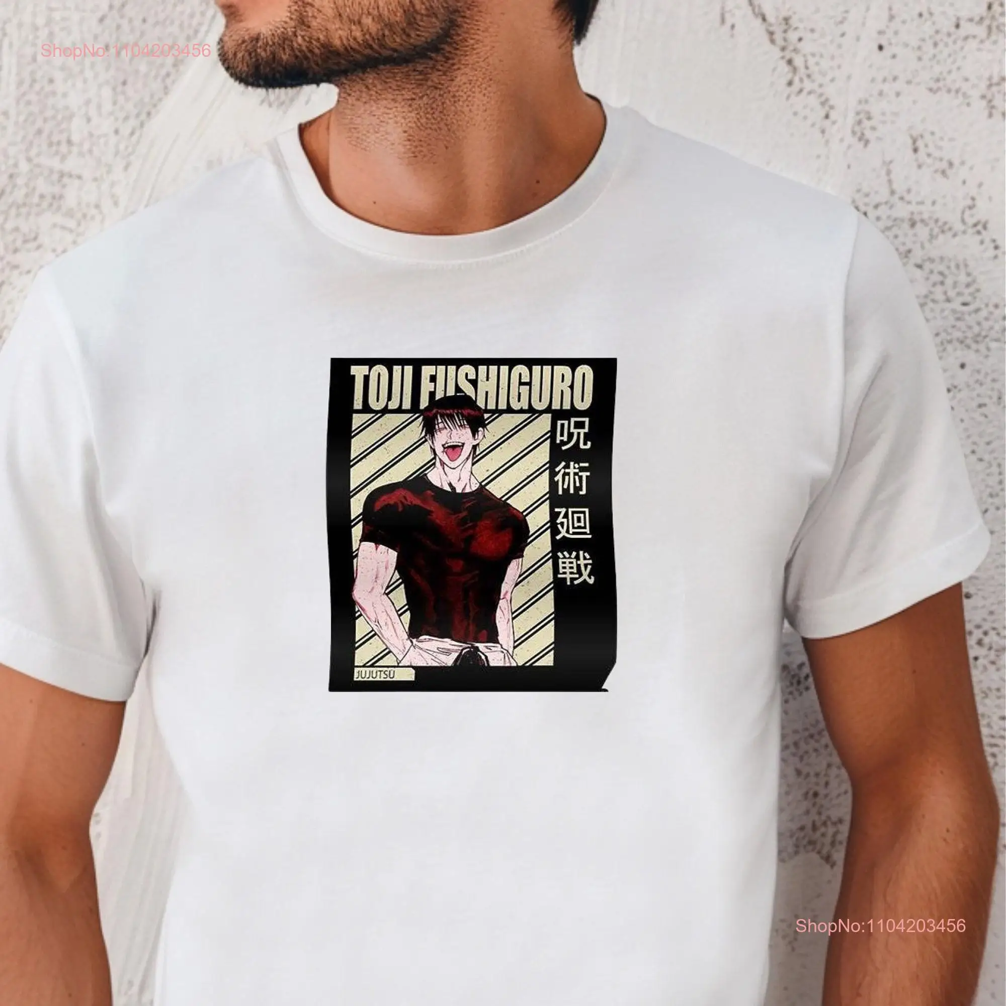 Toji Fushiguro Jujutsu Kaisen T shirt Anime long or short sleeves