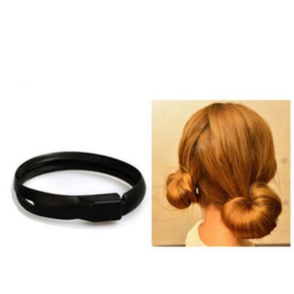 Fashion Hair Styling Bun Maker Tool Donut Former Ring Shaper