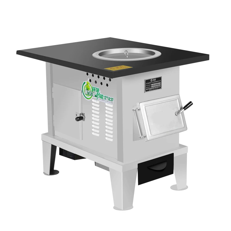 

Large-Scale Domestic Stir-Fries Wood Stove, Outdoor Smokeless Cooking Wood Stove, Stainless Steel Smokeless Stove Table