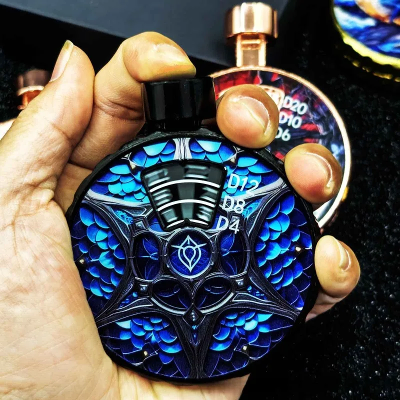 Alloy Press Rotating Fidget Roller Spinner High-Quality Hand Spinning Top Tip EDC Relieve Stress Relief Toy Adults Anti Anxiety