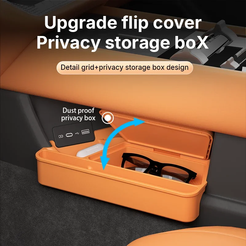 2026 For Tank 500 Silicone Center Console Below Storage Box Tank500 Central Control Organizer Mat Car Interior