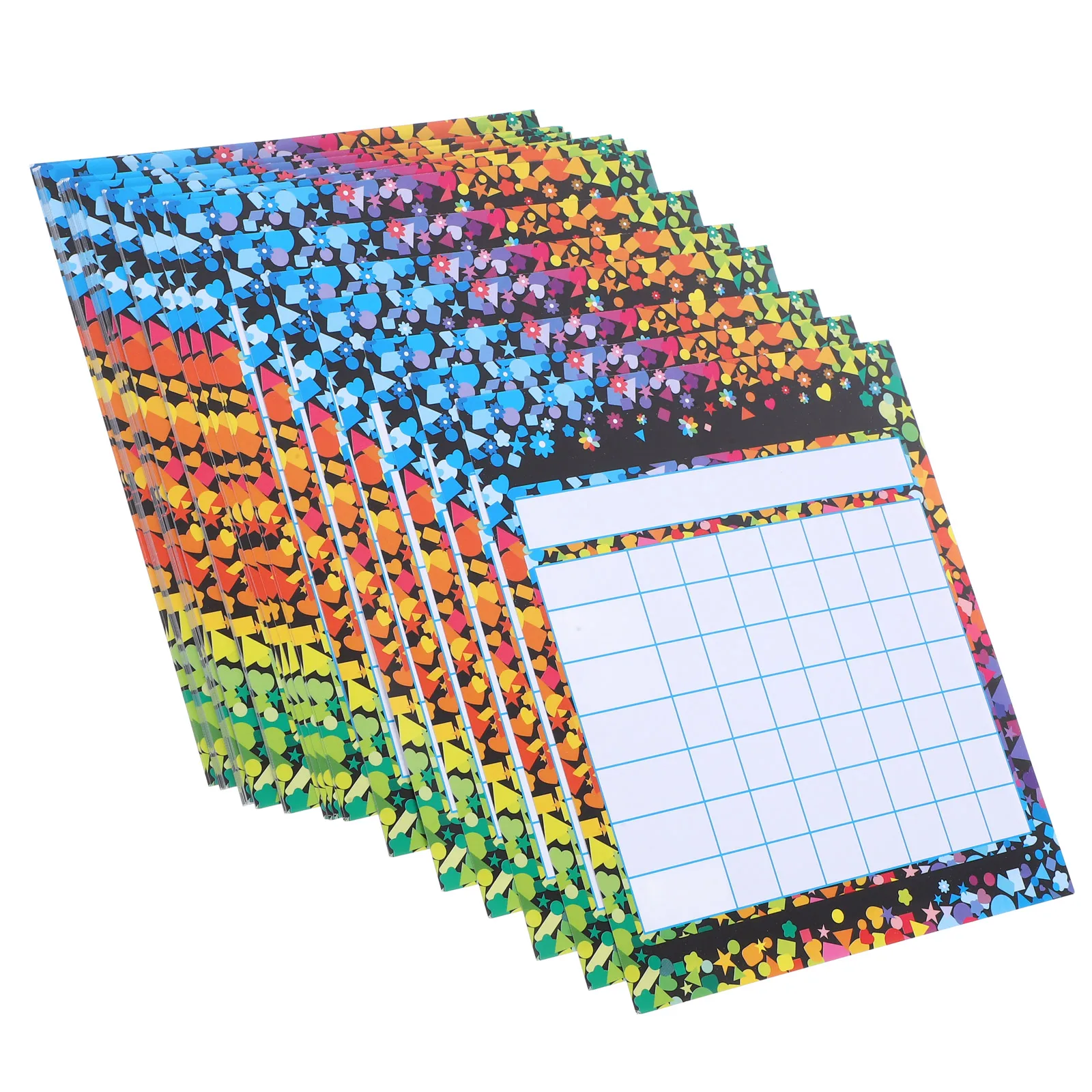 

Incentive Card 50 Sheets Reward Charts Kids Classroom Stickers Chore Craft Labels Behavior Star Chart Teaching Materials
