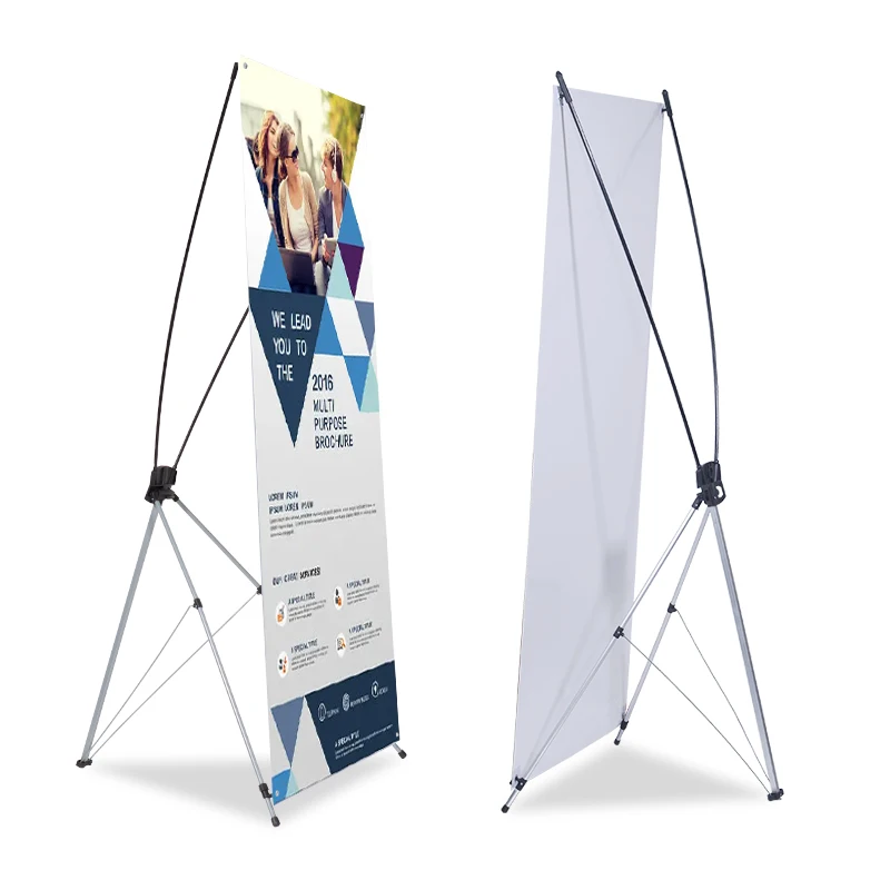 Customized. Custom printing PVC material X stand your event