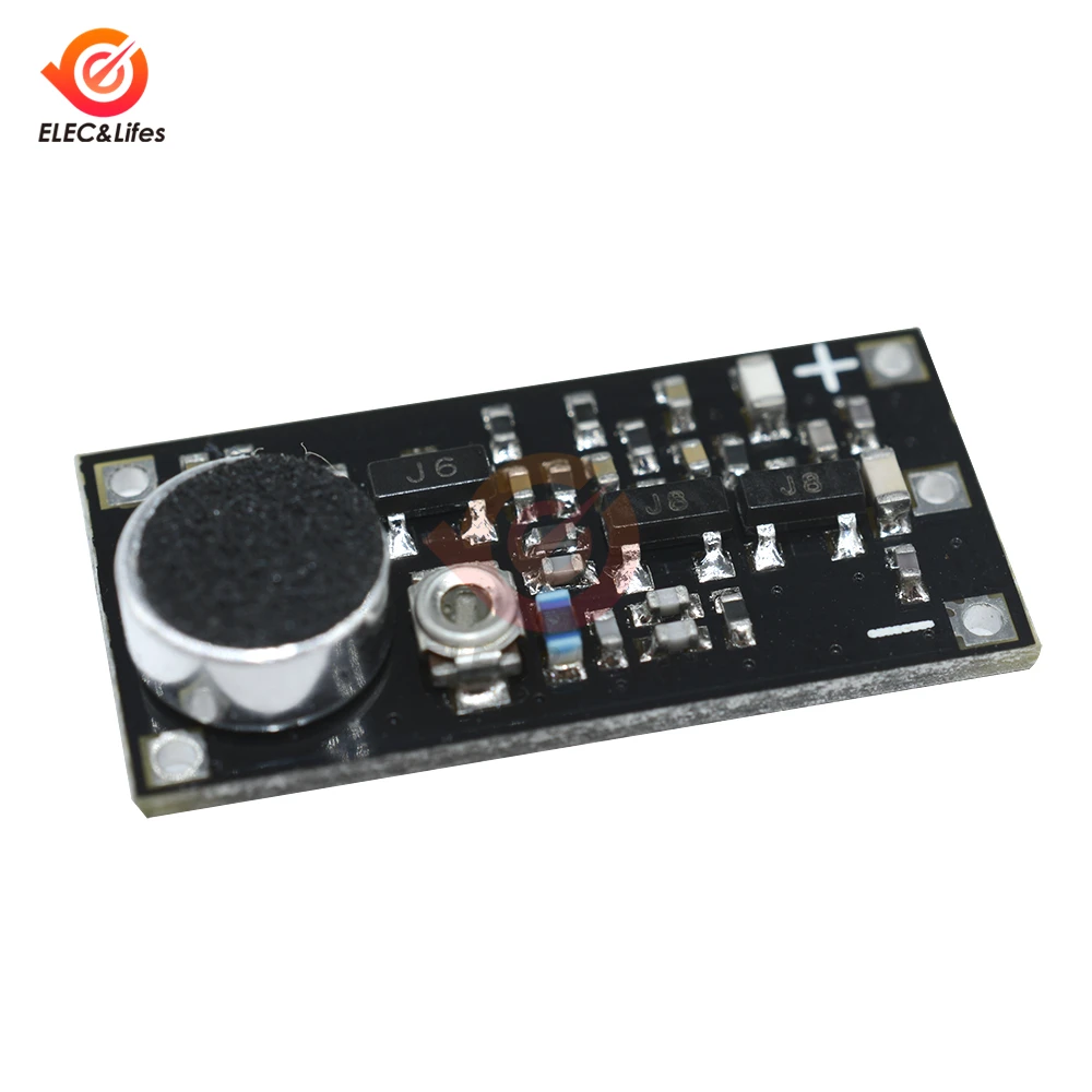 88-115MHz FM Transmitter Module with Microphone DC 2V-9V/3V-5V Wireless Car FM Radio Trasmitter Board for Arduino Phone DIY