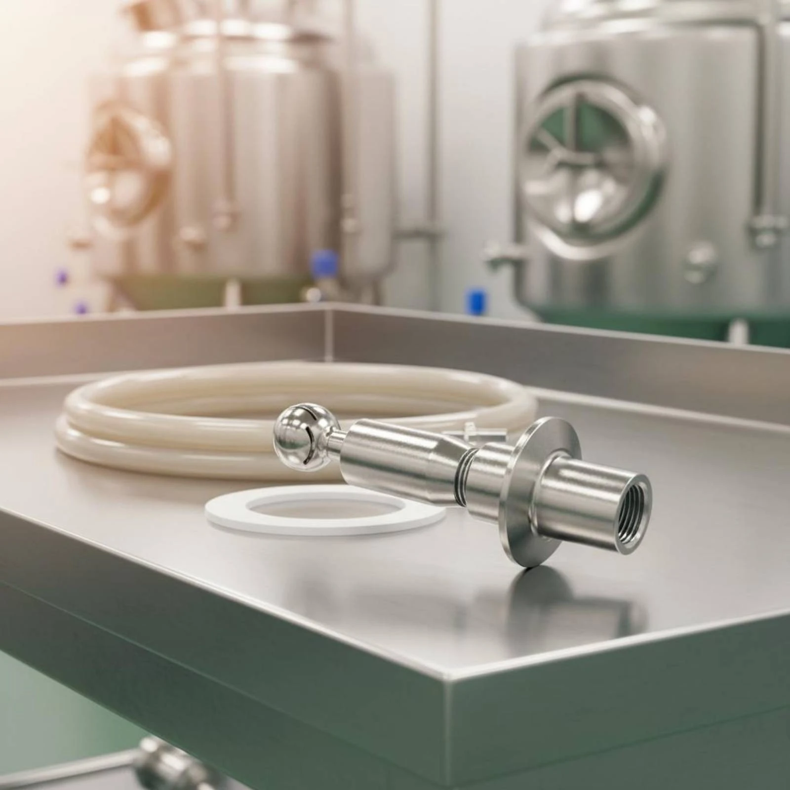 

Rotary Spray Ball 1.5 Inch Tri Clamp Spray Ball Rotary Tank Washer NPT Threaded Brewery Equipment 304 Stainless Steel