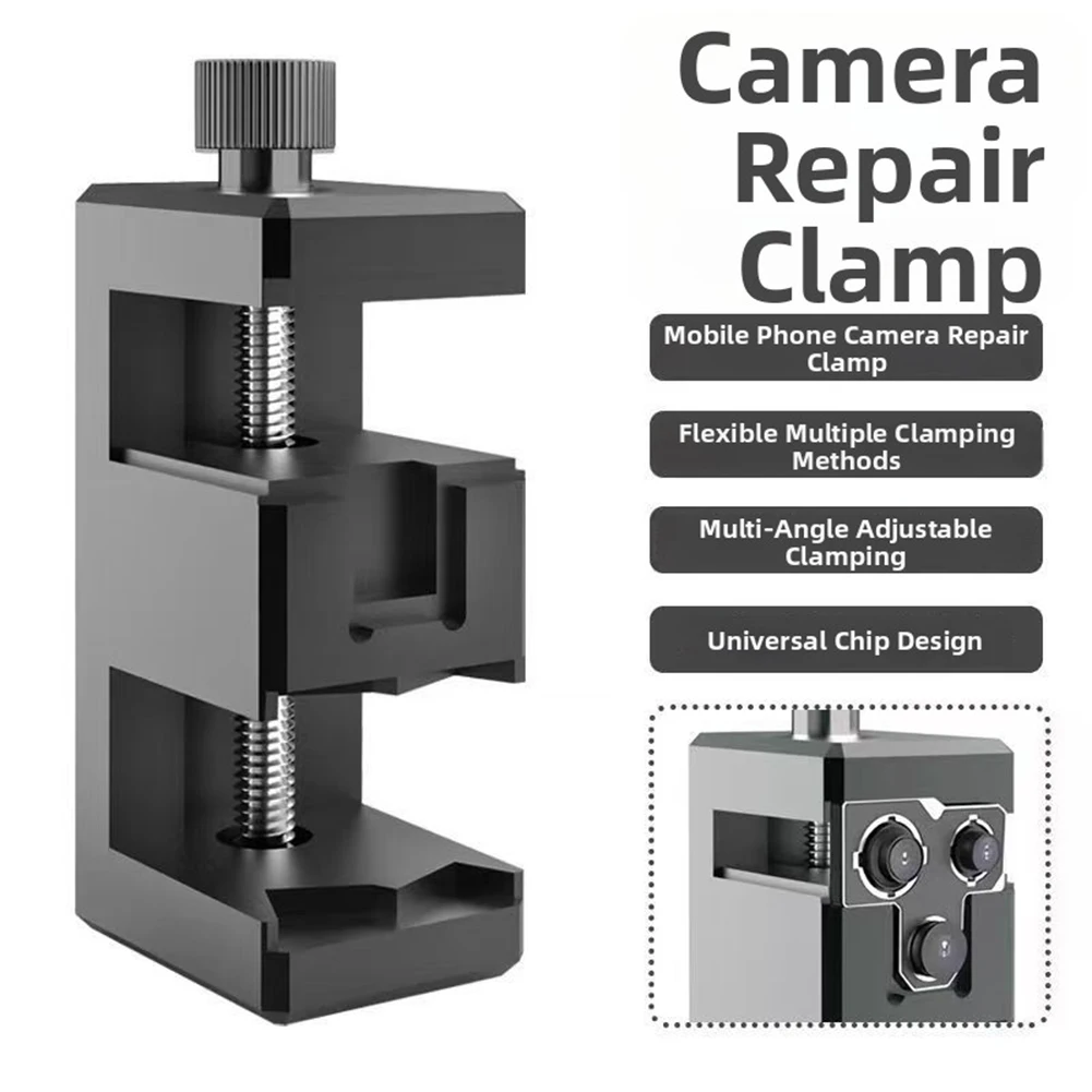 Multi Angle Holder Camera Repair Clamp For Electronics Workshop 360 Degree Rotation Aluminum Alloy Build Multiple Clamping Modes
