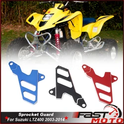 Front Drive Sprocket Guards Cover For Suzuki LTZ400 LTZ-400 2003-2014 Motorbike Accessories Clean Chain Protector Racing Parts