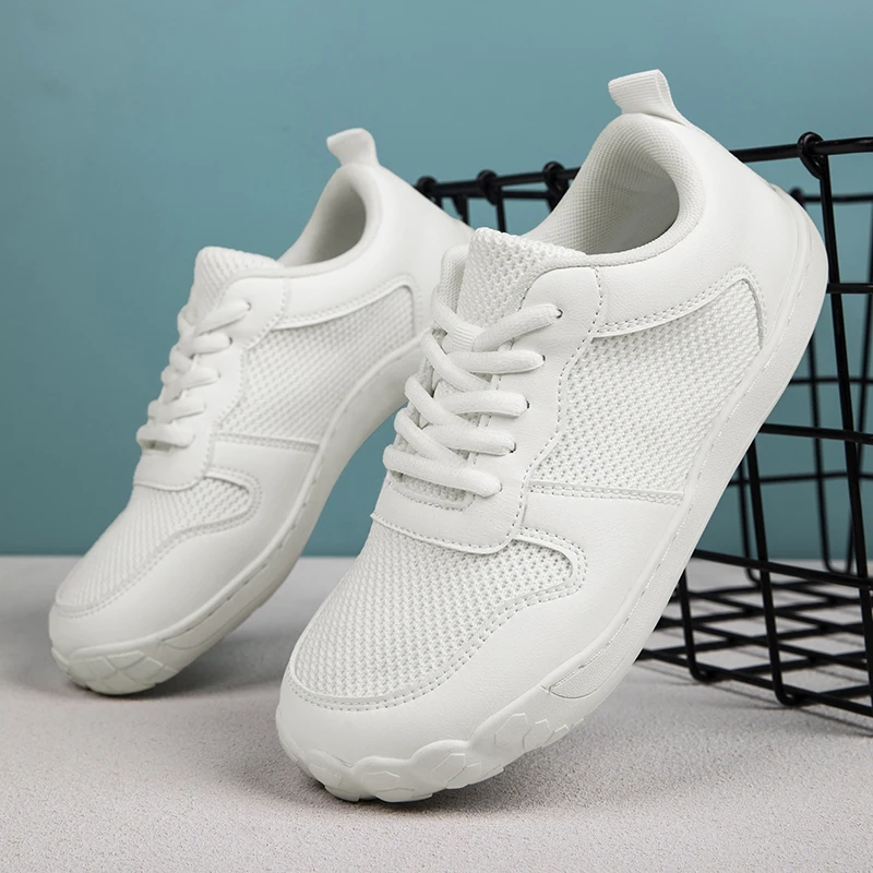 

Женская обувь босиком, минималистичная уличная прогулочная обувь на мягкой подошве, дышащие удобные повседневные парусиновые кроссовки, лоферы на плоской подошве