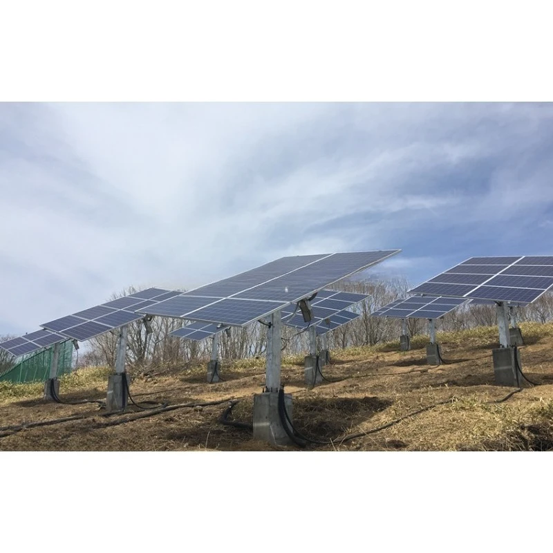 Автоматическая двухосевая солнечная система Комплект солнечных панелей Двухосевой трек системы