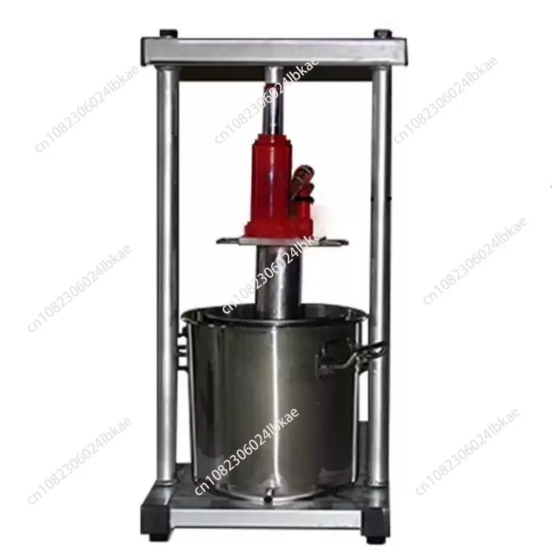 22L 36L Hydraulic Fruit Squeezer Stainless Steel Manual Juicer Small Honey Grape Blueberry Mulberry