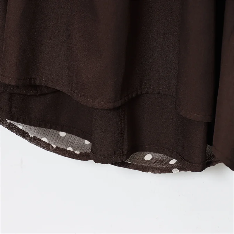 مثير شعبية القوس نقطة قميص المرأة أزياء عارضة بلوزة مخططة مع القوس بالتفصيل للمكتب والحفلات ارتداء #6