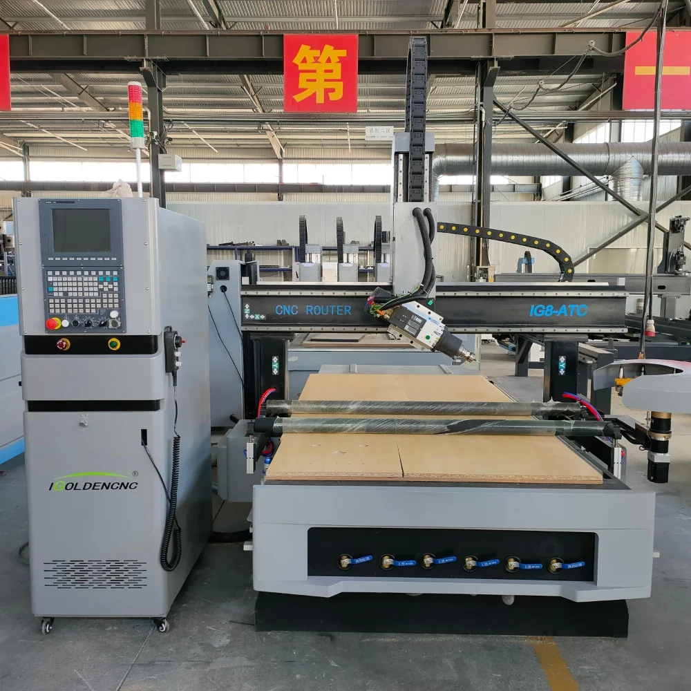 1325 ATC CNC Router Wood CNC Router Machine for MDF Plywood Solid Wood Acrylic PVC Cutting Engraving