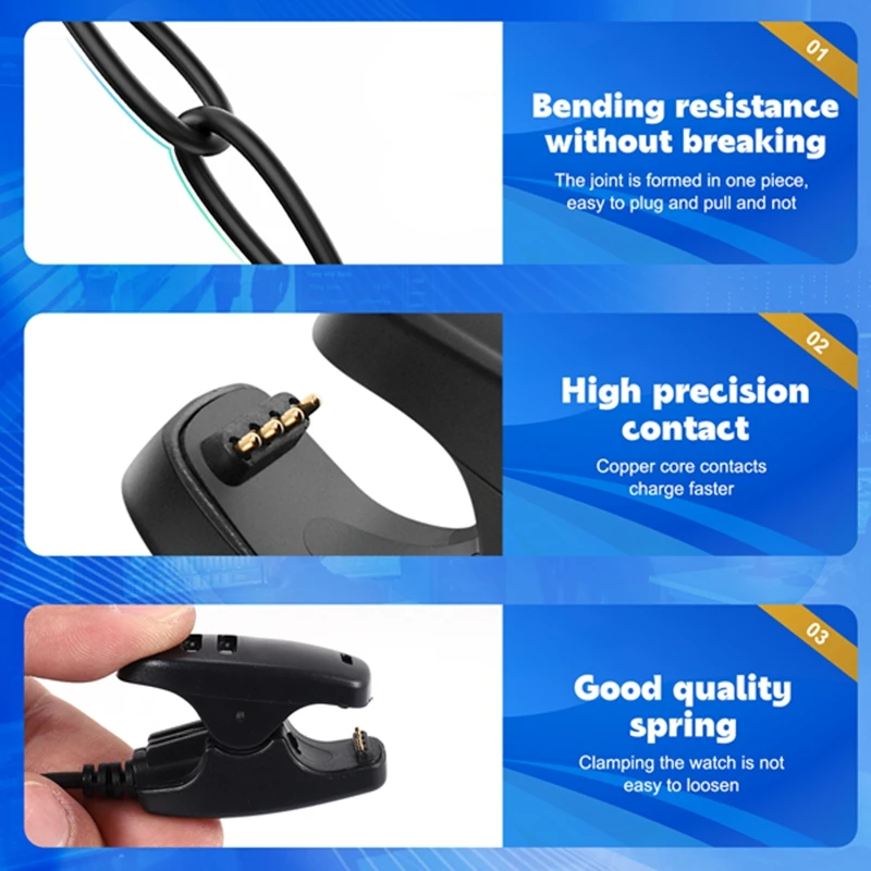 حامل شحن كابل شاحن USB لساعة ألفا الذكية-BTFL