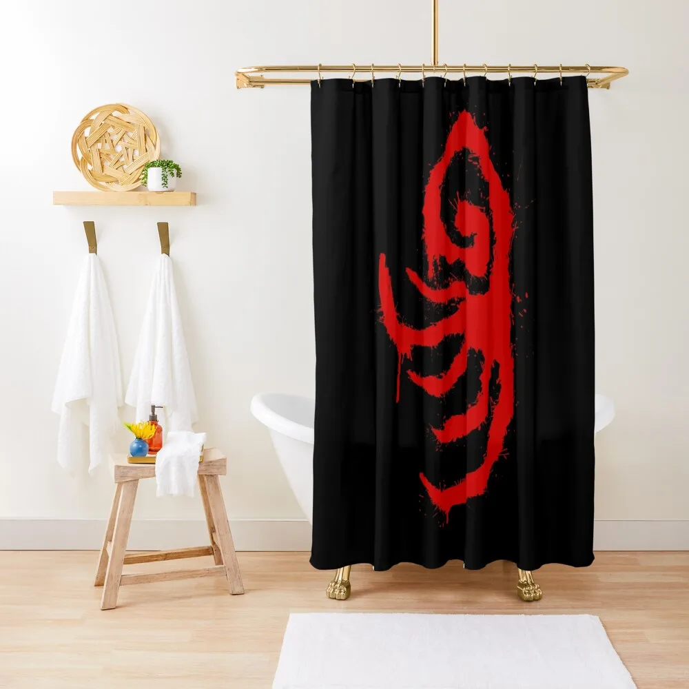 

Bloodborne - Beast's Embrace Rune Shower Curtain Waterproof Bathroom Shower Shower For Bathroom Set Bathroom Set Curtain