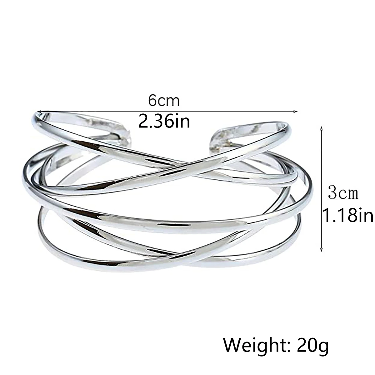 Punk Hollow Alloy Bangles for Women Gold Silver Color Cuff Bracelet Open Adjustable Arm Bracelets Summer Fashion Jewelry image 6