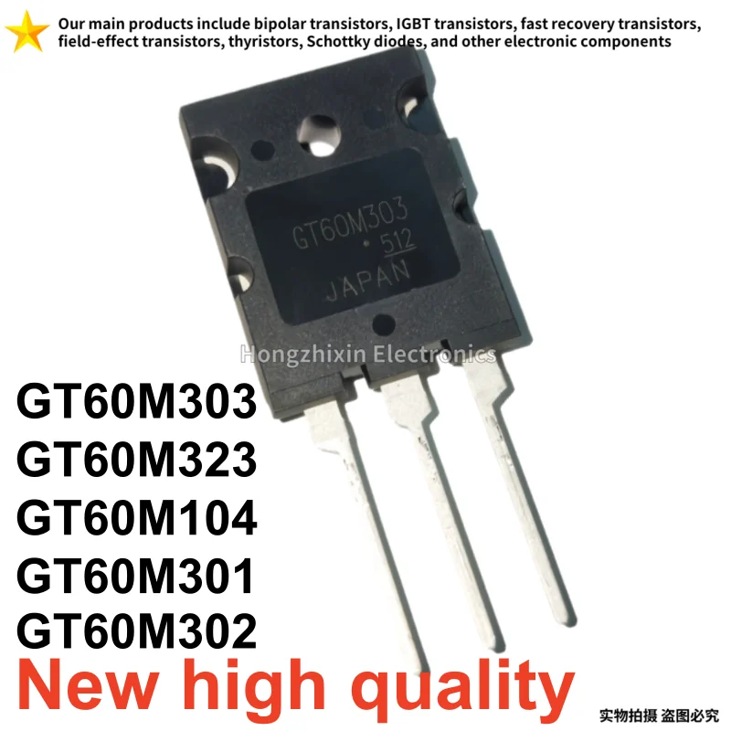 

5 шт. в продаже: GT60M301, GT60M323, 60M323, GT60M104, 60M104, 60M301, GT60M303, 60M303, GT60M302, 60M302, силовой транзистор IGBT, корпус TO-264