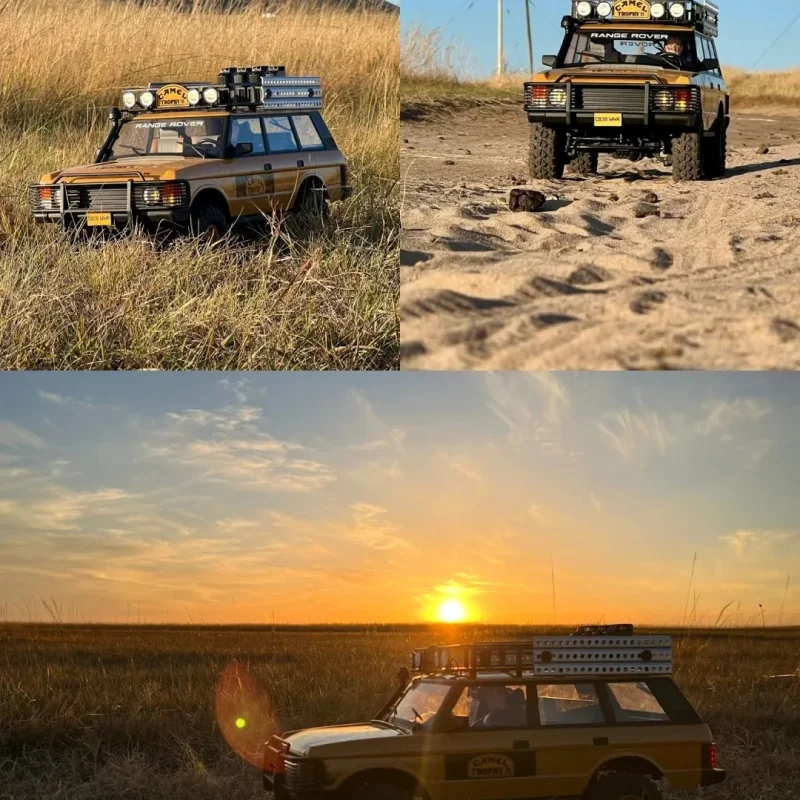 Fms 1/10 카멜 컵 Fcx10 시뮬레이션 RC 모델 원격 제어 전기 클라이밍 카 오프로드 장난감 어린이 소년 실내외용 선물