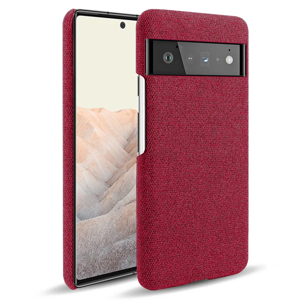 Pixel 6 Case For Google Pixel 6  Pro 6pro 7 7A  Case Cloth Texture Fit Phone Cover For Pixel 6