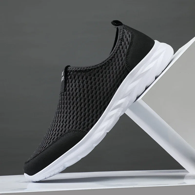 Summer Mesh Men Shoes Sneakers Breathable Men\'s Casual Shoes Sport Trainers Comfortable Lightweight Men Fashion Outdoor Shoes 48