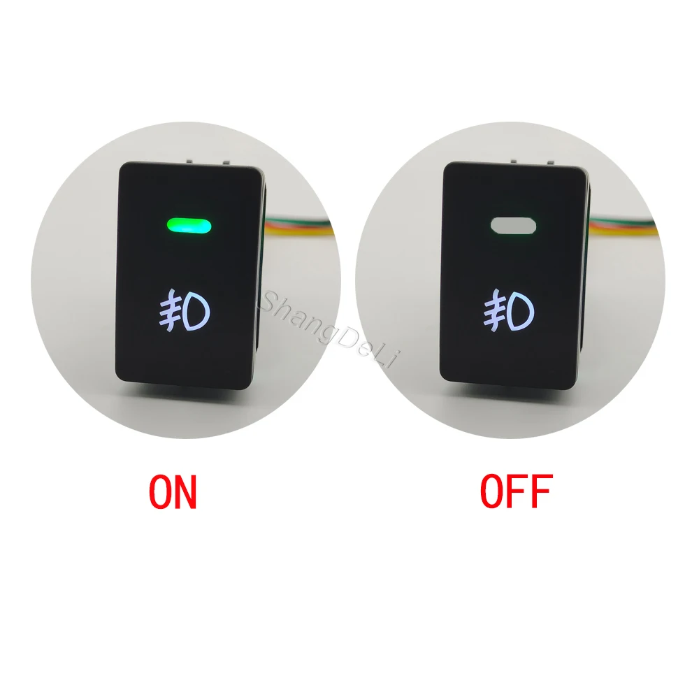 For Honda Fit HRV CRV VEZEL 2017 2018 2019 2020 2021 Car Led Light Front Fog Light Switch Button Auto Accessories view 3