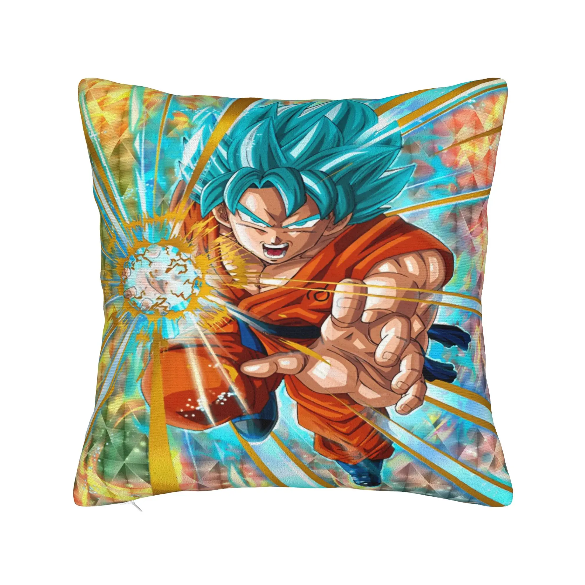 Anime D-Dragons B-Balls  Pillow Case  Comfy Pillow Cover For Living Room Bed Chair Cute Funny Pillowcases