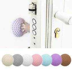 Door Stopper 4Pcs Door Close Protection Pad Silicon Soft Door Cushion Rubber Silicone Mute Stickers Hardware Bumper Wall Mat