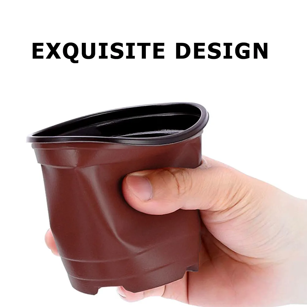 

20 Pcs Soft Plastic Flower Pots Lightweight Durable Drainage Hole Balcony Garden Planter