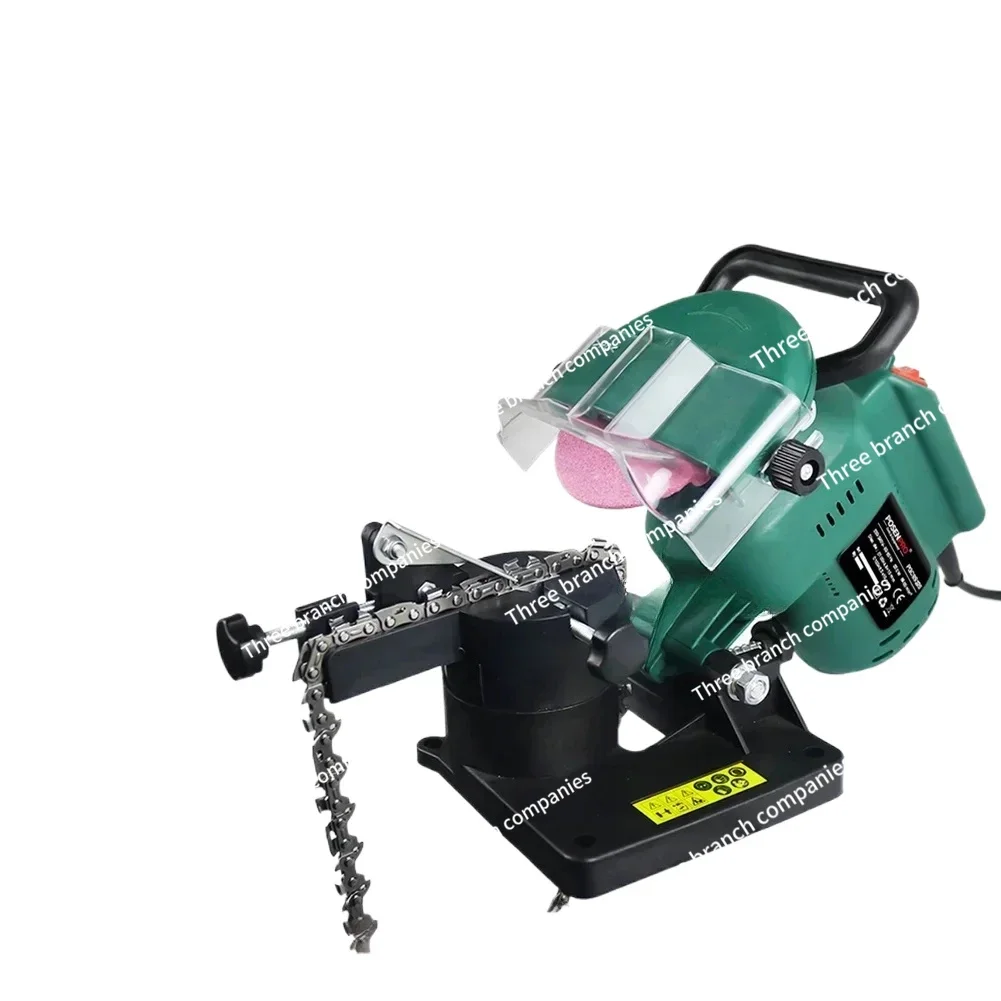 220W Electric Chainsaw Sharpener 4 Inches Woodworking Grinder Machine Hand-operated Chain Tooth Portable Repair Tools