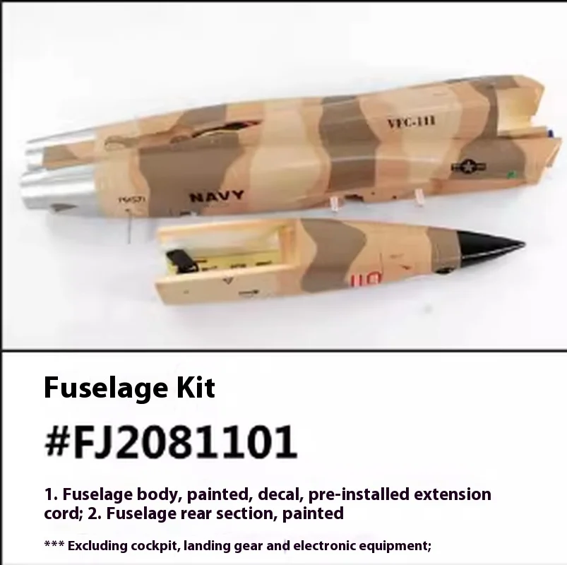 FreFuk80 mm F-5n Avion Accessoires Fuselage Ailes Principale Queue Verticale Queue Plate Train D'atterrissage AntarcCover Cockpit Vis