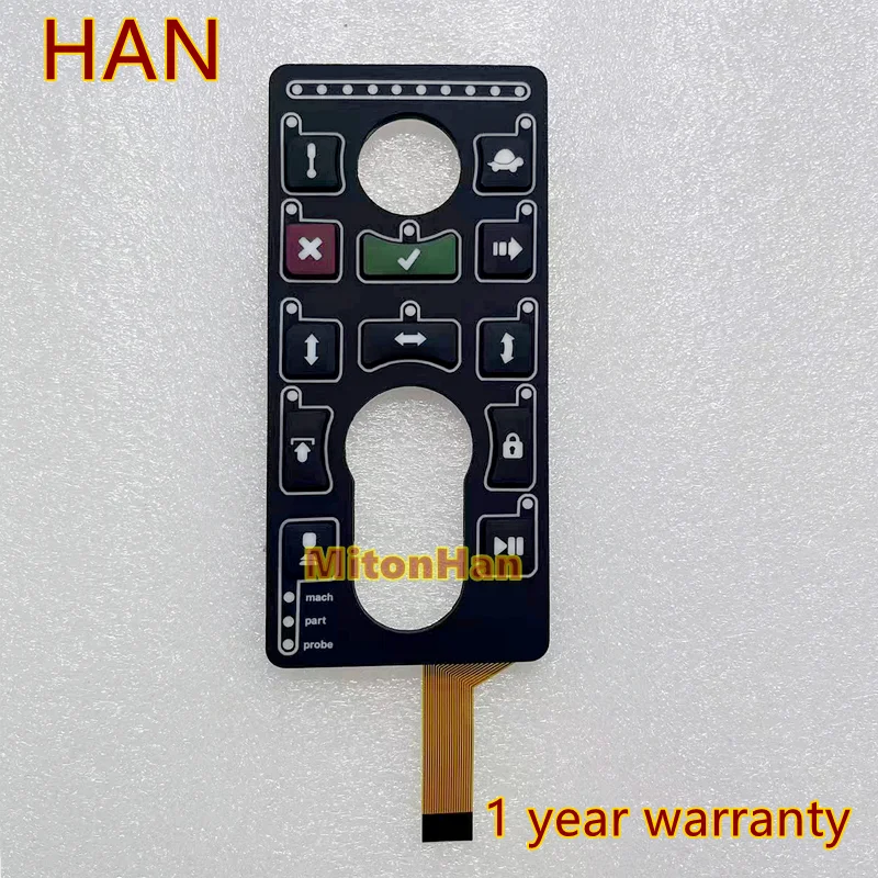 Brand New For three coordinate operation box NJB001 HMI B403-1002 NJB 001 PLC Membrane Keyboard Film Button Keypad