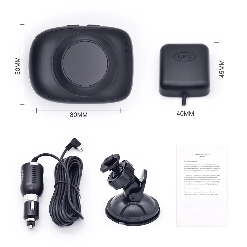 Driving Alarm System Fatigue High-Tech Pupil Identification Image Sensor Real Time Warning Device For Driver Safty