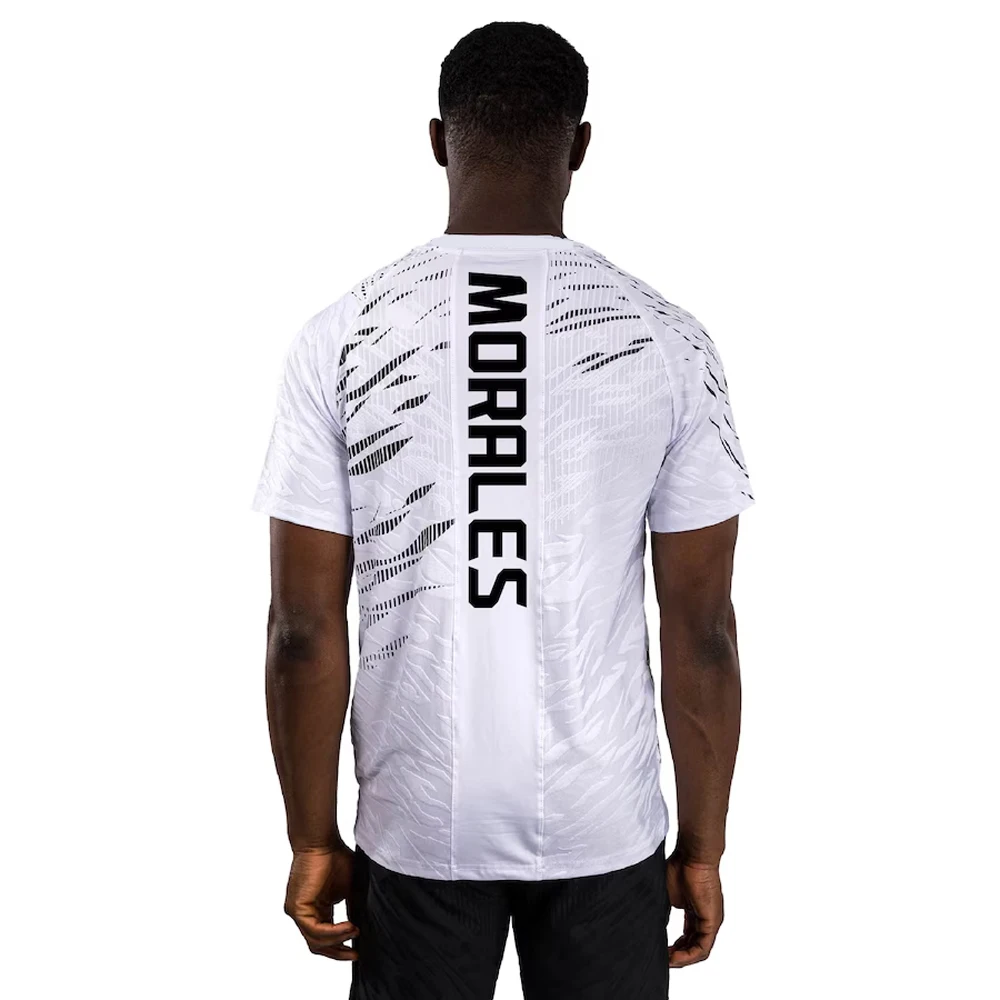 

2025 Michael Morales Fusion Fight Night Walkout White Jersey TShirt Mens Youth Mixed Martial Arts Fans Must Have Tee