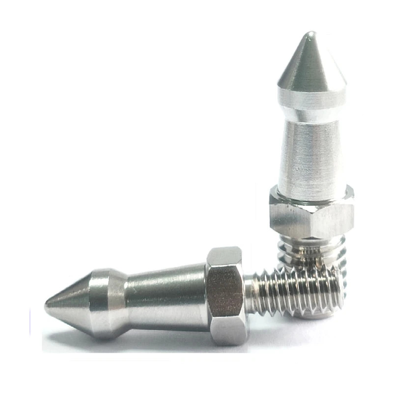 1 Stück/3 Stück Stativständer 1/4 3/8 M8 Zoll Kamerastativ-Spikes Ersatzteil Edelstahl-Fußschraube für Einbeinstativ und Stativ