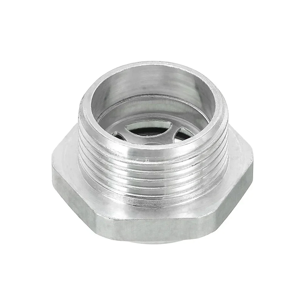 Vidro de visão de óleo para compressor de ar, 3/4 "npt, medidor de nível de óleo de alumínio, ferramenta de ar doméstica, acessórios de substituição para compressores de ar