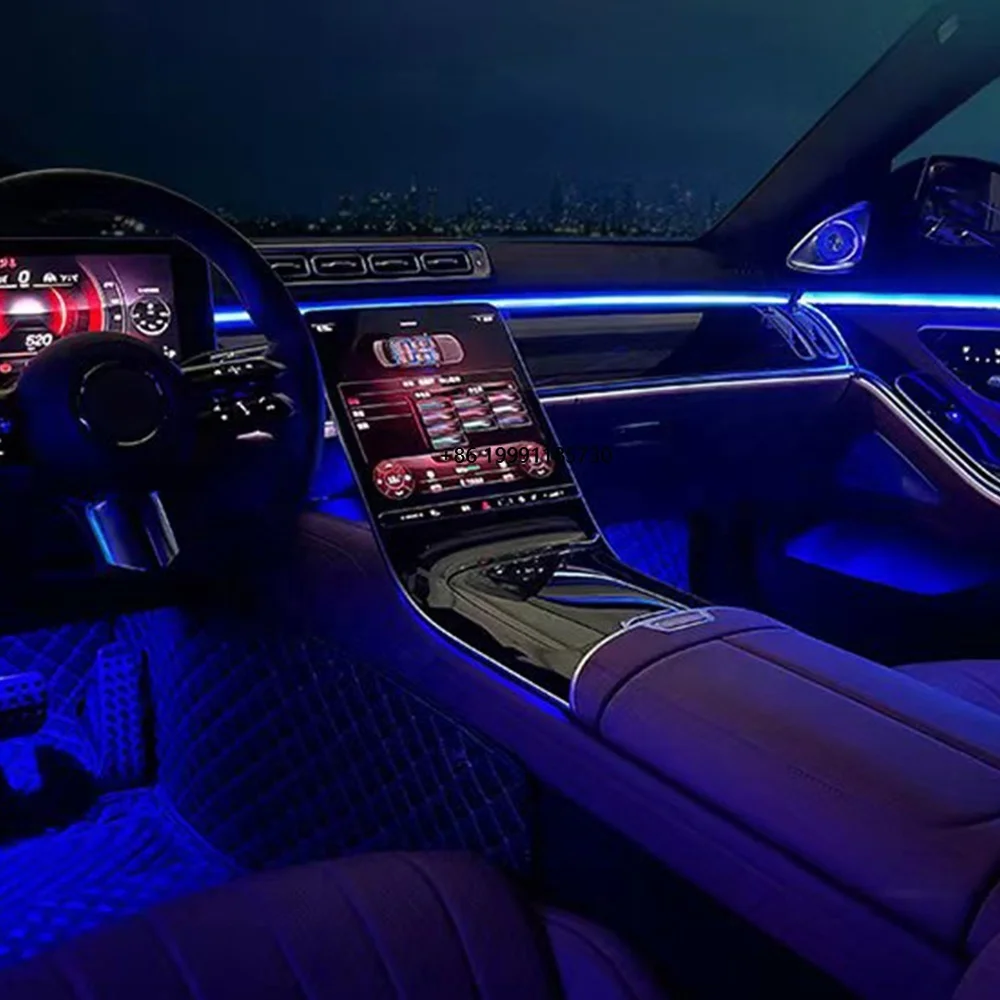Hot W223 Sale Mercedes- S-Class W223 Active Ambient Light Multi-color 64-color Light Emitting Diode Ambient Light