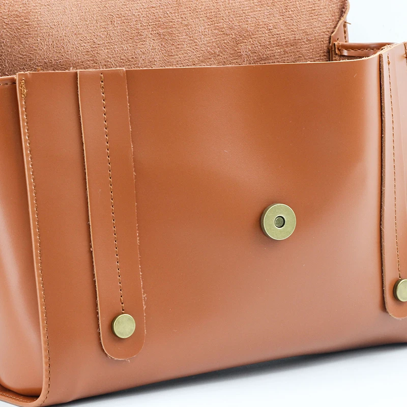 Electric vehicle retro front storage bag universal decorative renovation accessories waterproof hanging bag