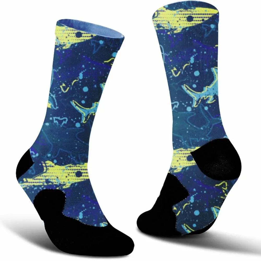 2025 جديد! جوارب ركوب الدراجات بنمط علبة الطلاء - عصرية، للجنسين، ماصة للعرق، مسامية ومتينة #5