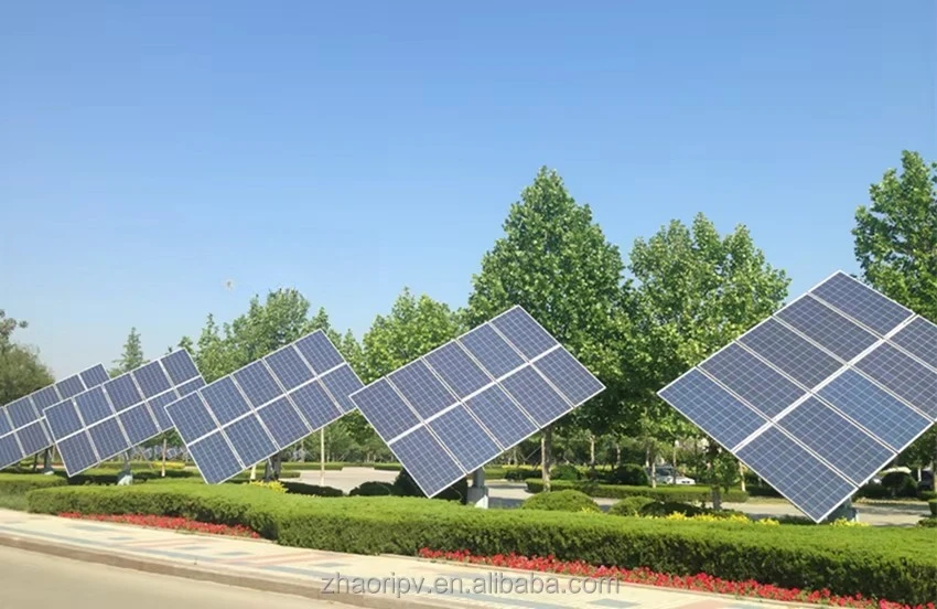 Sistema de seguimiento de doble eje 2 Rastreador de Achse Rastreador axial dual Mini rastreador de 4kw