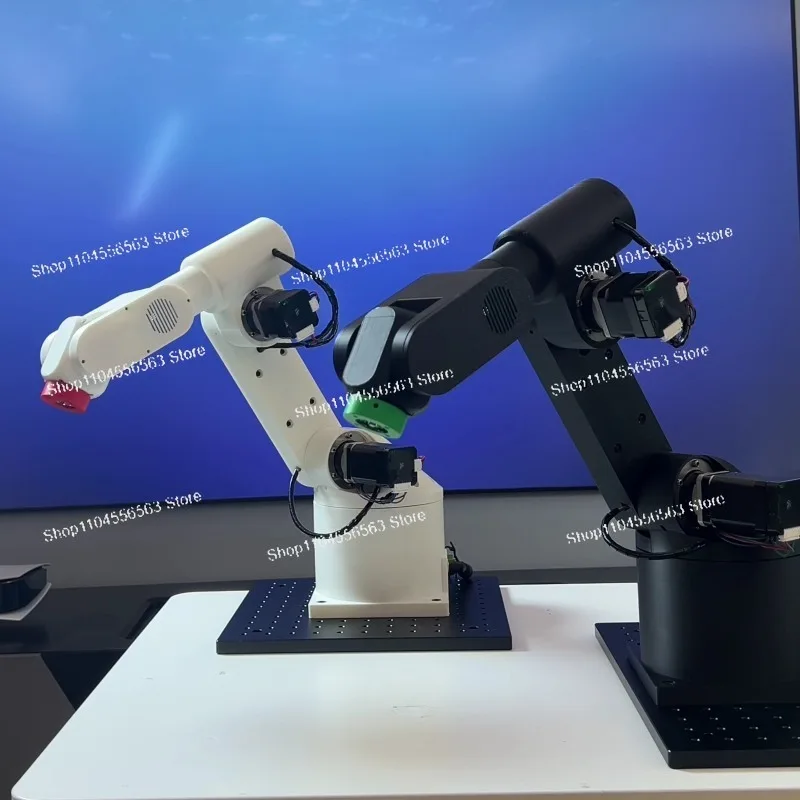 Intelligent six-axis robotic arm, closed-loop stepping, large model visual grasping robotic arm