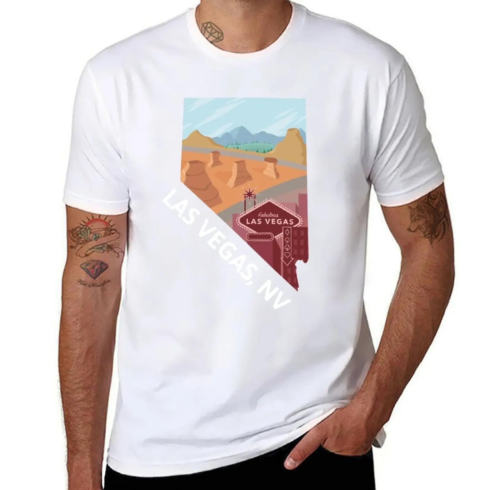 

Las Vegas, Nevada T-Shirt man tshirt t shirts for man graphic tees T-Shirt