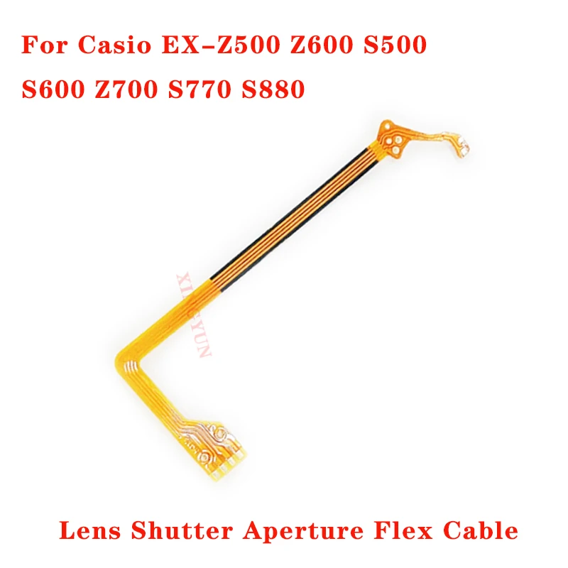 For Casio EX-Z500 Z600 S500 S600 Z700 S770 S880 Lens Shutter Aperture Flex Cable Camera Accessories