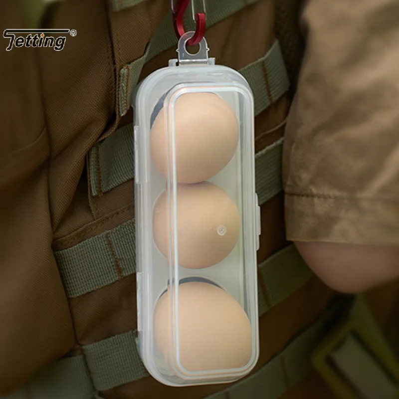 Outdoor Shockproof Egg Box Storage Box, Portable Camping Shatterproof Egg Tray, Home Plastic Protection Box, Travel Shatterproof